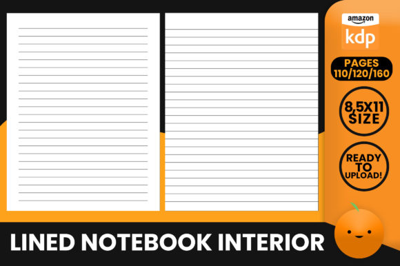 Download Lined Notebook Interior - Book Collection