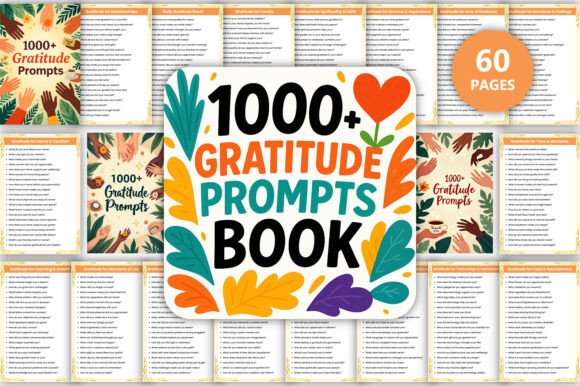 Download 🌟 1000+ Gratitude Prompts Book 🌟 - Book Collection