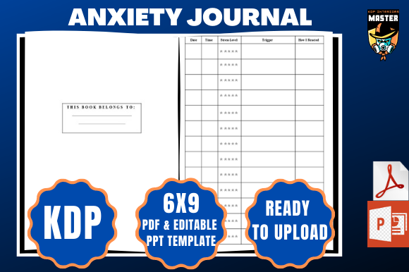 Download KDP Anxiety Journal - Anxiety journal Collection