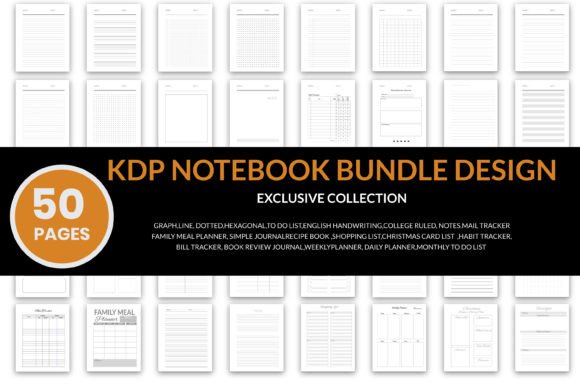 Download KDP NOTEBOOKS BUNDLE DESIGN - Book Collection