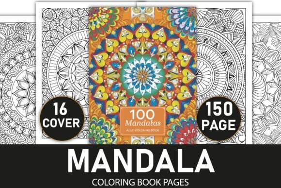 Download Relaxing Mandalas: Adult Coloring Book - Book Collection