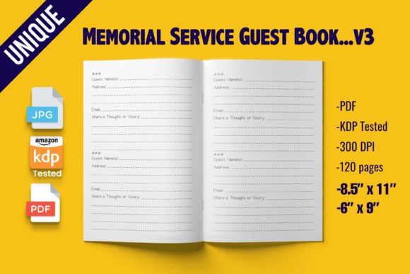 Download KDP Interior ~ Memorial Service Guest - Memorial service Collection