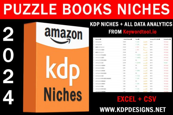 Download Amazon KDP Puzzle Book Niches 2024 - Book Collection