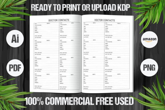 Download Doctor Contacts Book 2023 KDP Interior 1 - Book Collection