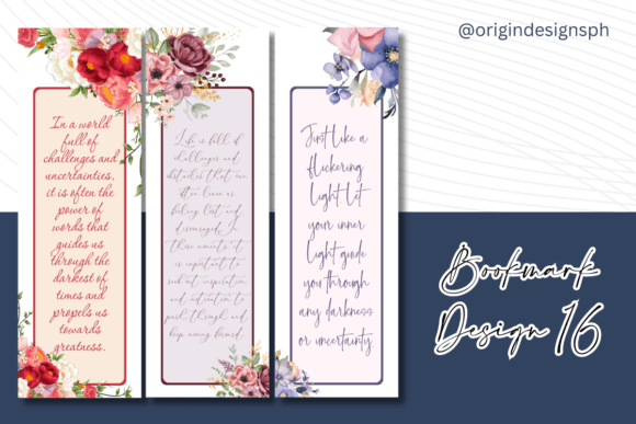 Download Bookmark Design-Printables 16 - Book Collection