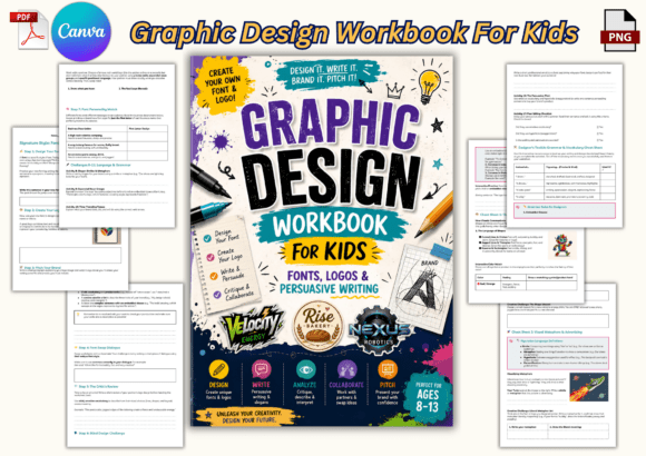 Download Graphic Design Workbook for Kids - Book Collection